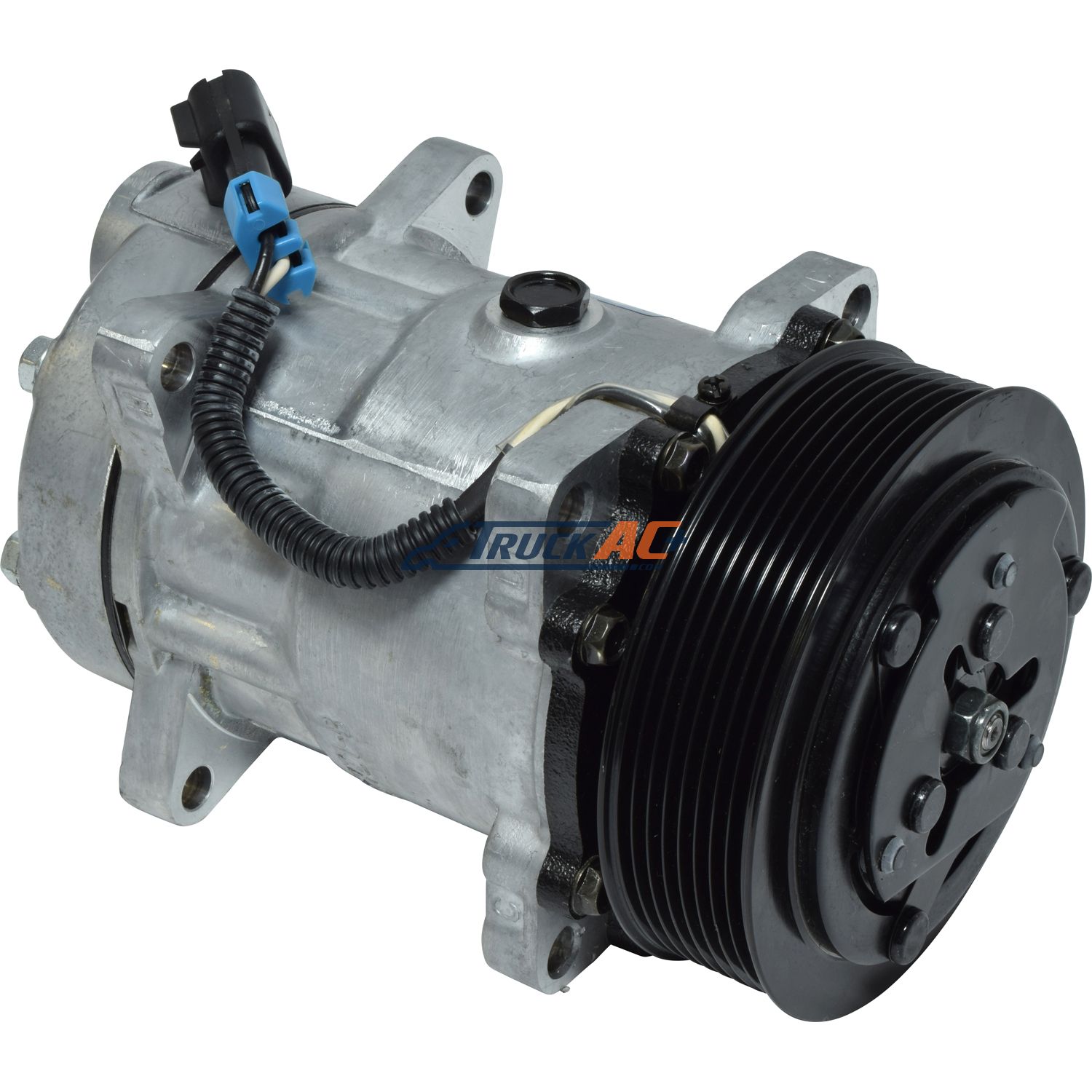 Sanden Style A/C Compressor - Sanden 4490, 4716, Truck Air 03-1600