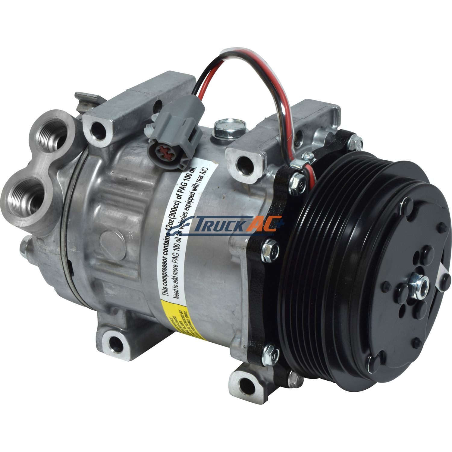 Sanden Style A/C Compressor - Sanden 4035, 4371, 4848, Truck Air