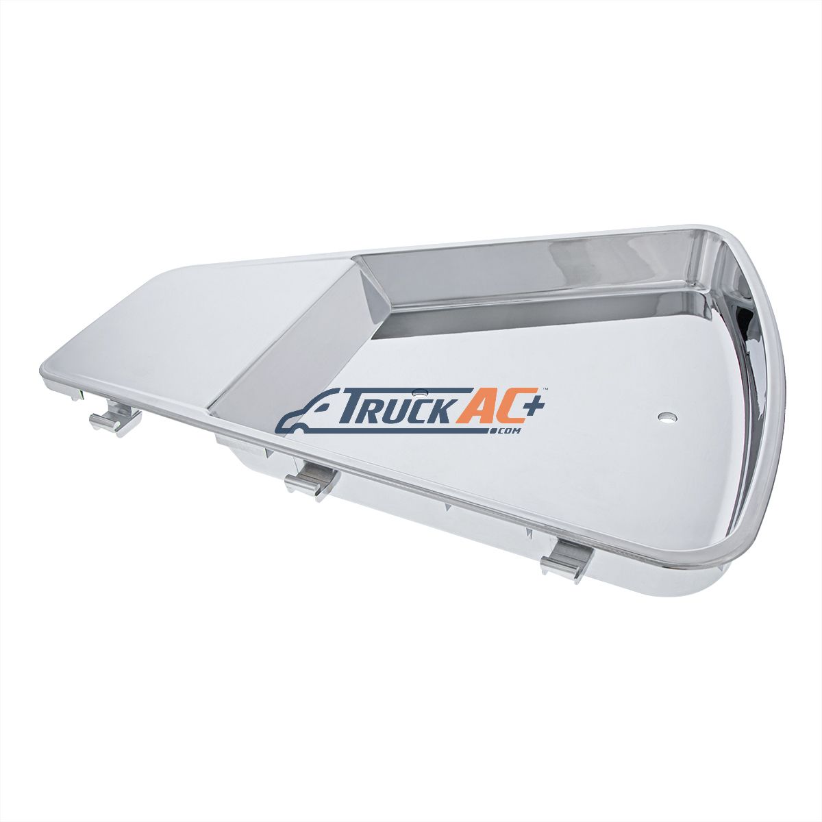 82755969 Chrome Plastic Dash Top Tray For 2018-2024 Volvo VNL