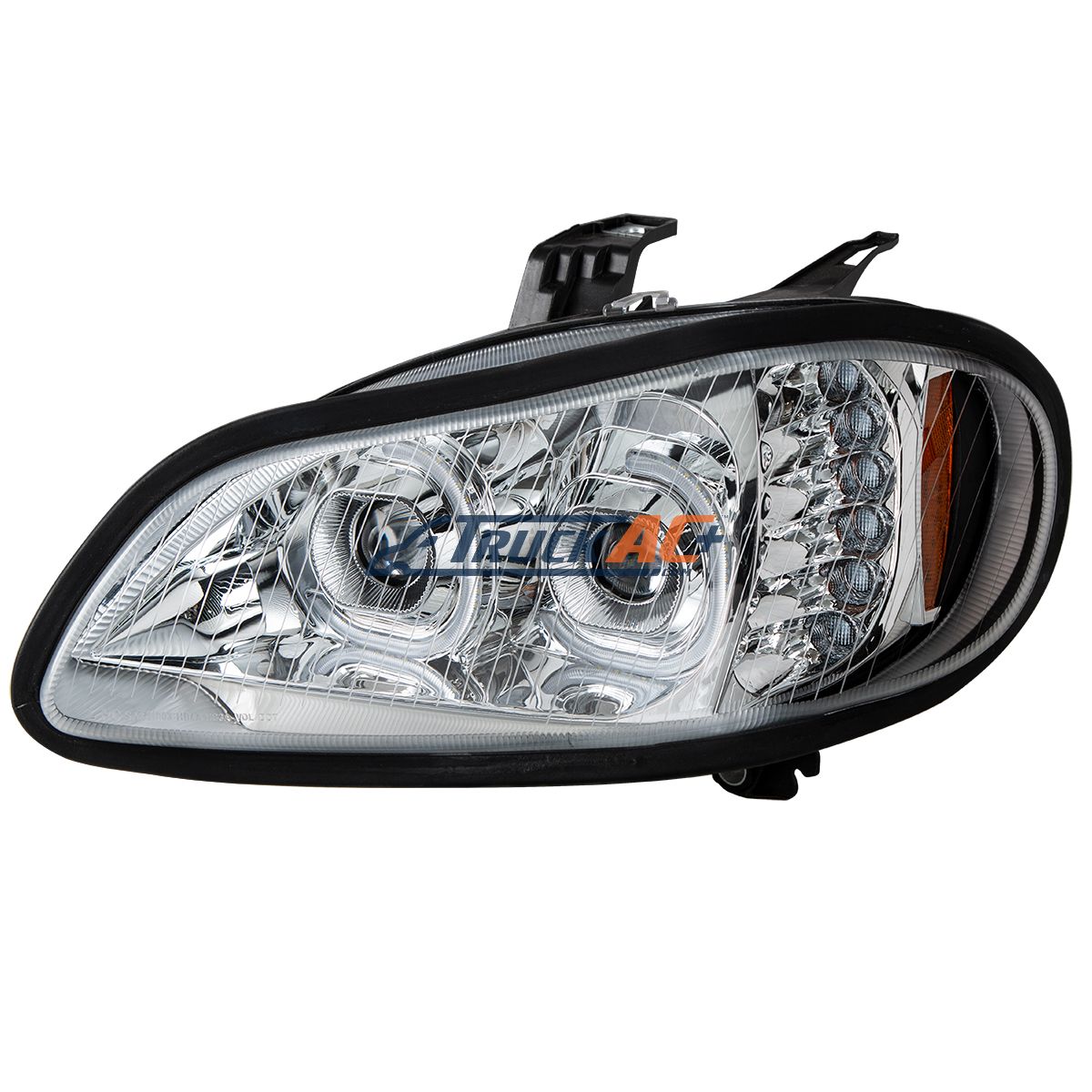 メル68429 Chrome LED Projection Headlight Assembly For 2003-2024