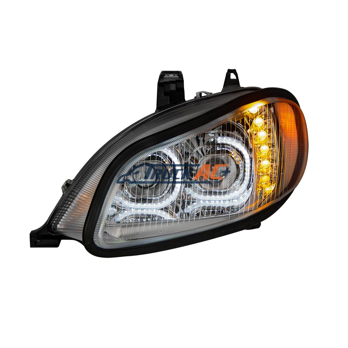 Chrome LED Projection Headlight Assembly For 2003-2024