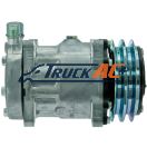 OEM Sanden A/C Compressor - Sanden 4627, 4663, 9515, Truck Air 03-3490, MEI 5709