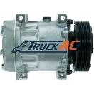 OEM Sanden A/C Compressor - Sanden 4775, Truck Air 03-0306, MEI 54775