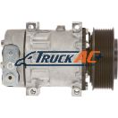 OEM Sanden A/C Compressor - Sanden 4384, Truck Air 03-1406, MEI 54384