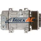 OEM Sanden A/C Compressor - Sanden 4077, 4368, Peterbilt F69-6003-111, Truck Air 03-1404S, MEI 5365S