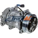 OEM Sanden A/C Compressor - Sanden 4040, 4425, 4792, Peterbilt F69-6002-122, Truck Air 03-1405, MEI 5366