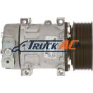 OEM Sanden A/C Compressor - Sanden 4078, 4370, Kenworth, Peterbilt F69-6003-151, Truck Air 03-1002, MEI 5402