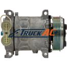 OEM Sanden A/C Compressor - Sanden 4061, Truck Air 03-1877, MEI 5429
