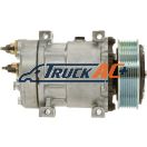 OEM Sanden A/C Compressor - Sanden 4544, 4816, 1027S4, Truck Air 03-0802, MEI 5348