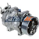 OEM Sanden A/C Compressor - Sanden 4347, Navistar 3611894C91, 3611894C92, Truck Air 03-0805, MEI 5400