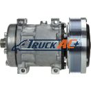 OEM Sanden A/C Compressor - Sanden 4109, 4109U, 4586, Truck Air 03-3835, MEI 54586