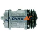 OEM Sanden A/C Compressor - Sanden 4471, 4735, Truck Air 03-0602, MEI 5327