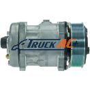 OEM Sanden A/C Compressor - Sanden 4431, 4477, 4734, Truck Air 03-0601, MEI 5326