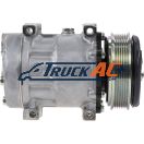 OEM Sanden A/C Compressor - Sanden 8244, Truck Air 03-3842, MEI 58244
