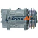 OEM Sanden A/C Compressor - Sanden 4717, 4777, 4893, Truck Air 03-1602, MEI 5384