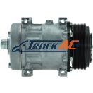OEM Sanden A/C Compressor - Sanden 8090, 8144, Truck Air 03-3552, MEI 58090