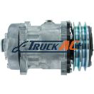 OEM Sanden A/C Compressor - Sanden 4860, Truck Air 03-3702, MEI 5186