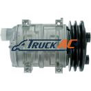 OEM Valeo A/C Compressor - Valeo 488-47240, 10357240, Truck Air 03-3781, MEI 5877