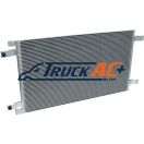 Paccar Style A/C Condenser - Paccar Z9206001, Z9206004, Truck Air 04-1018, MEI 6395