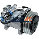 Sanden Style A/C Compressor - Sanden 4318, Truck Air 03-3404, MEI 5299