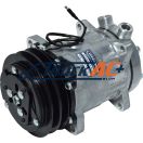 Sanden Style A/C Compressor - Sanden 4643, 4706, Truck Air 03-3419, MEI 54706