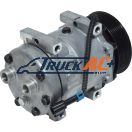 Sanden Style A/C Compressor - Sanden 4421, 4482, 4776, Truck Air 03-0607, MEI 5331