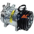 Sanden Style A/C Compressor - Sanden 4456, 7312, MEI 54456