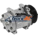 Sanden Style A/C Compressor - Sanden 8090, 8144, Truck Air 03-3552, MEI 58090