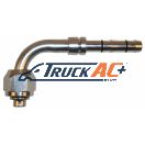 Aeroquip Style A/C Fitting - Eaton Aeroquip FJ5985-0606S, Truck Air 08-6961E, MEI 4410EZ