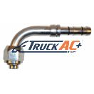 Aeroquip Style A/C Fitting - Eaton Aeroquip FJ5985-0808S, Truck Air 08-6962E, MEI 4411EZ