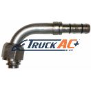 Aeroquip Style A/C Fitting - Eaton Aeroquip FJ5985-1010S, Truck Air 08-6963E, MEI 4412EZ