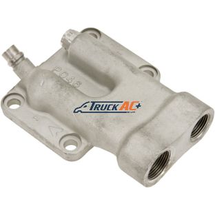 Denso 10PA15C/10PA17C/10PA20C Manifold - Truck Air 08-3380, MEI 5437B