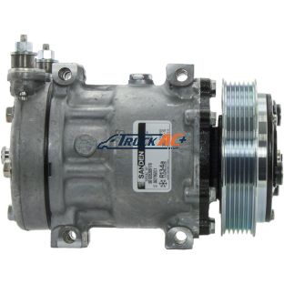 OEM Sanden A/C Compressor - Sanden 4803, Truck Air 03-0810, MEI 54803
