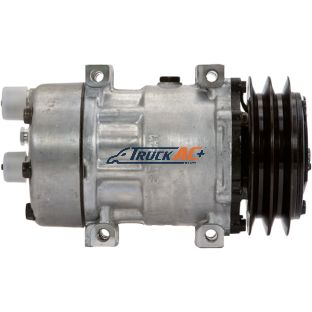 OEM Sanden A/C Compressor - Sanden 4306, 4428, Truck Air 03-0614, MEI 5394