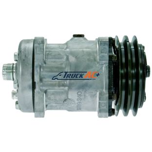 OEM Sanden A/C Compressor - Sanden 4471, 4735, Truck Air 03-0602, MEI 5327