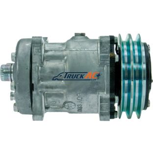 OEM Sanden A/C Compressor - Sanden 4646, Truck Air 03-3422, MEI 5746