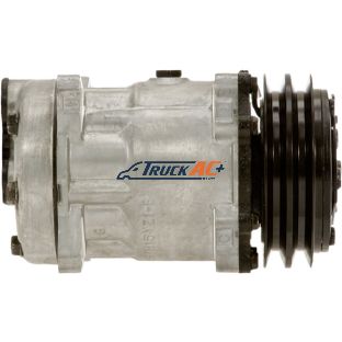 OEM Sanden A/C Compressor - Sanden 7803, Truck Air 03-1843, MEI 5704