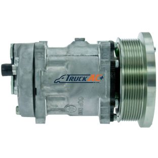 OEM Sanden A/C Compressor - Sanden 4487, 4726, Truck Air 03-3733, MEI 5313