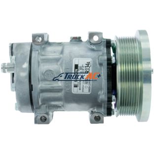 OEM Sanden A/C Compressor - Sanden 4301, 4769, Truck Air 03-3738, MEI 5316