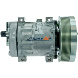 OEM Sanden A/C Compressor - Sanden 4302, 4840, Truck Air 03-3747, MEI 5318