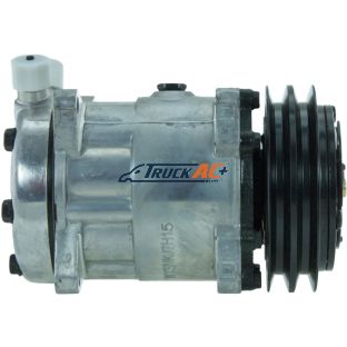 OEM Sanden A/C Compressor - Sanden 4271, 7866, Truck Air 03-3489A, MEI 5752A