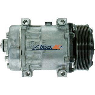 OEM Sanden A/C Compressor - Sanden 4800, Truck Air 03-3808T, MEI 5285E