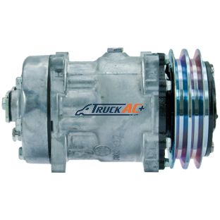 OEM Sanden A/C Compressor - Sanden 4434, Truck Air 03-3709, MEI 5190