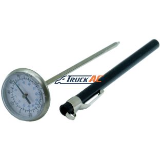 Dial Thermometer 1 3/8" Face 40Â° to 160F - Truck Air 16-3031, MEI 8723