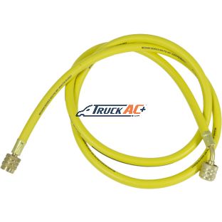 60" R134a Yellow Charging Hose - Truck Air 16-3405, MEI 8789