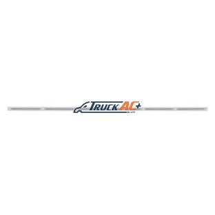 79-1/2" Stainless Bumper Light Bracket With 6X 19 LED 12" Light Bars - Amber LED/Clear Lens - United Pacific 37952