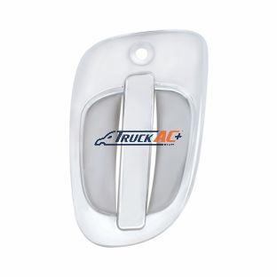 Chrome Exterior Door Handle Cover For Freightliner Cascadia (2008-2017) And M2 (2004+) - Driver - United Pacific 42093