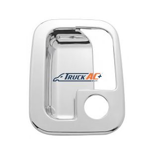 Chrome Exterior Door Handle Cover For 2003+ Kenworth & 2004+Peterbilt Trucks - Driver - United Pacific 41710