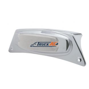 Chrome Fender Light Bracket With 12 LED Light - Amber LED/Clear Lens - United Pacific 39869