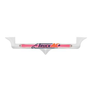 Chrome Hood Emblem Trim With 24 LED GloLight Bar For Kenworth - Red LED/Clear Lens - United Pacific 32713